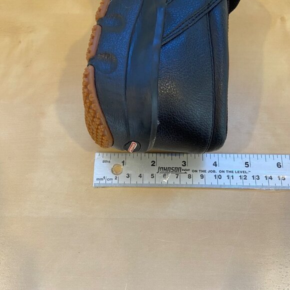 Dickies Womens Professional Black Leather Slip-On Clogs lightweight in 8.5 - Picture 13 of 15